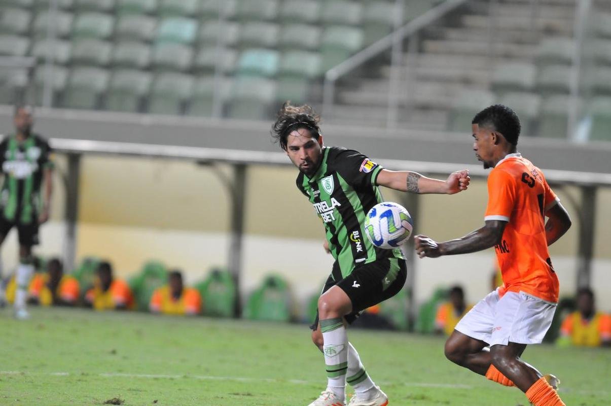 Amrica x Nova Iguau: fotos do jogo pela terceira fase da Copa do Brasil