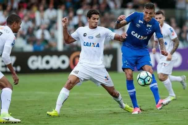 Cruzeiro venceu o Santos por 1 a 0, neste domingo, em partida vlida pela terceira rodada do Brasileiro
