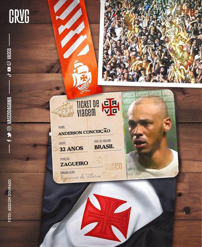 Anderson Conceição, zagueiro (Vasco)
