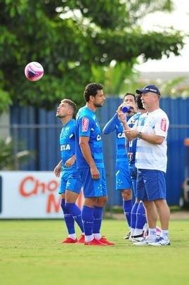 Cruzeiro encerrou nesta tera-feira (16/1) sua preparao para o jogo contra o Tupi