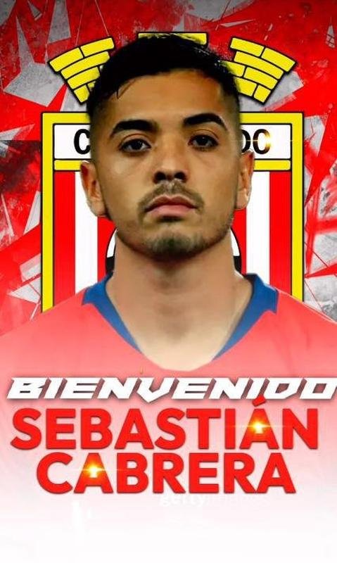 Curic Unido (Chile) contratou o lateral-esquerdo Sebastin Cabrera