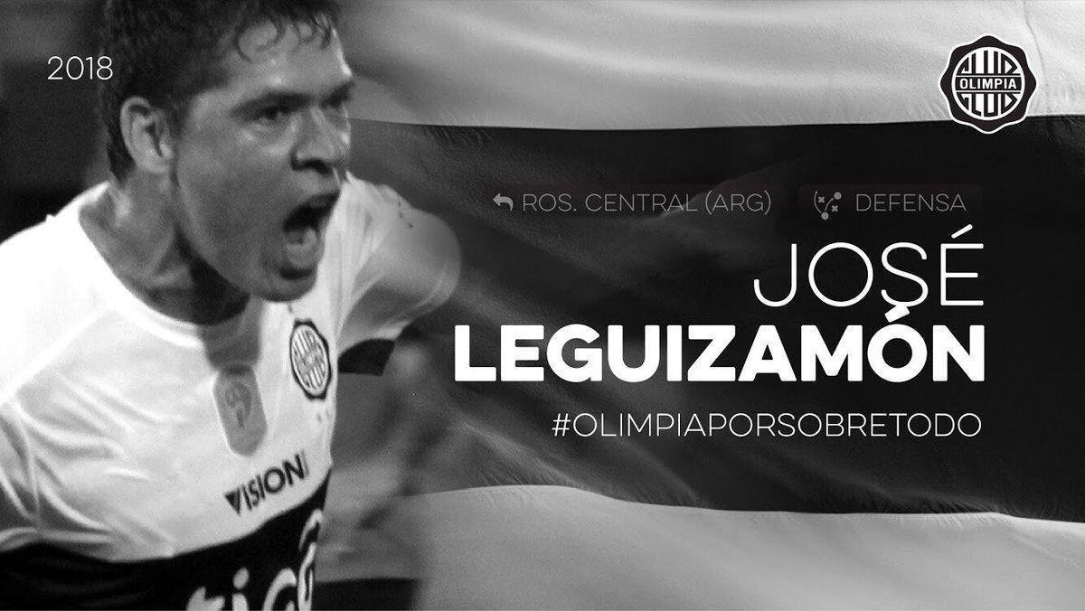 Jos Leguizamn - zagueiro se transferiu do Rosario Central para o Olimpia