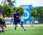 Marcação sob pressão, tabelas com Maurício e gol de pênalti: Moreno é participativo em jogo-treino do Cruzeiro