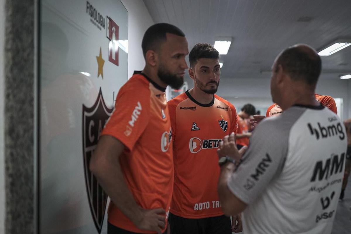 O primeiro dia da pr-temporada do Atltico