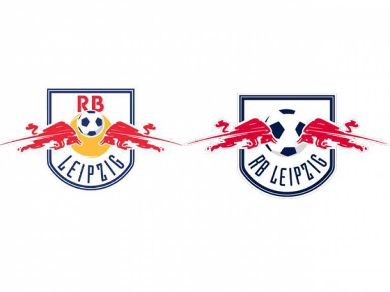 Em 2014, o RB Leipzig precisou mudar seu escudo porque o emblema fazia referncia  Red Bull, o que  proibido na Alemanha.