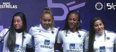 Cruzeiro anuncia Gerdau como patrocinador do futebol feminino