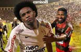 Veja os memes da eliminao do Corinthians para o Flamengo, nas quartas de final da Libertadores