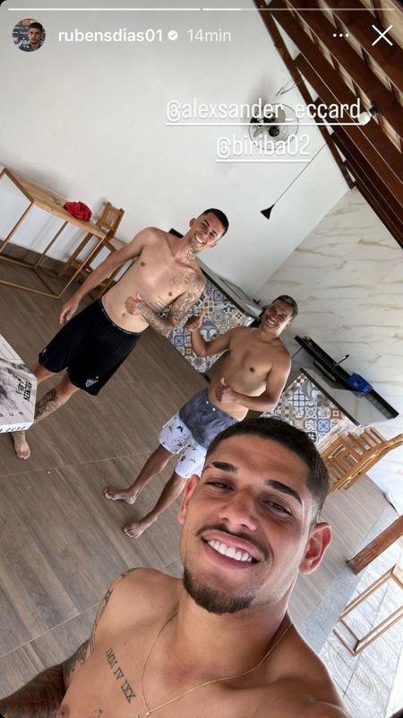 Faa um 'tour' pelo Instagram dos jogadores do Atltico durante a Data Fifa.