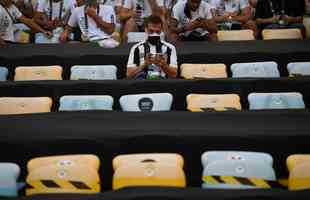 Fotos da deciso da Copa Libertadores 2020 entre Palmeiras e Santos, no Maracan, no Rio de Janeiro (AFP / Mauro Pimentel / Ricardo Moraes /  Silvia Izquierdo)