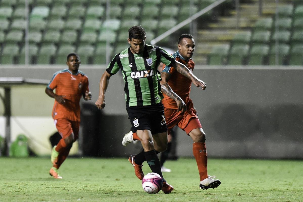 América venceu o Boa Esporte por 1 a 0, com gol de Rafael Moura