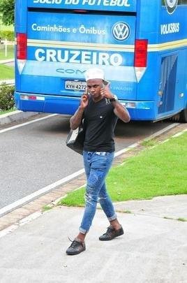 Cruzeiro iniciou temporada 2018 com reapresentao do elenco nesta quarta-feira; na foto, o atacante Sass