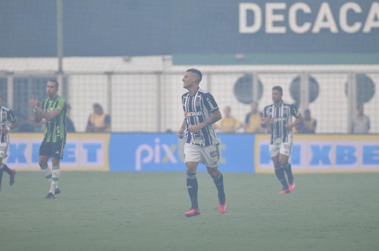 Amrica x Atltico: fotos do jogo de ida da final do Campeonato Mineiro, neste sbado (1/4), no Independncia
