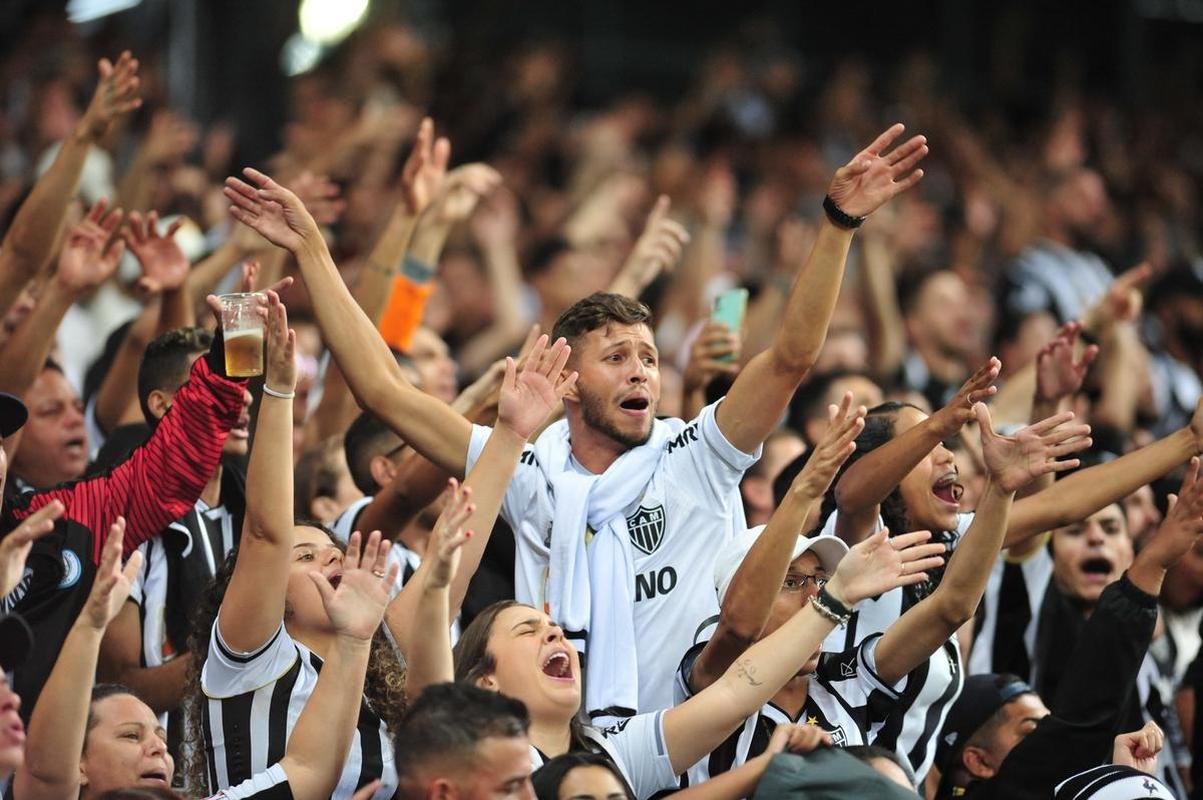 Fotos do jogo de ida das oitavas de final da Copa do Brasil, entre Atltico e Flamengo, no Mineiro (22/6/2022)