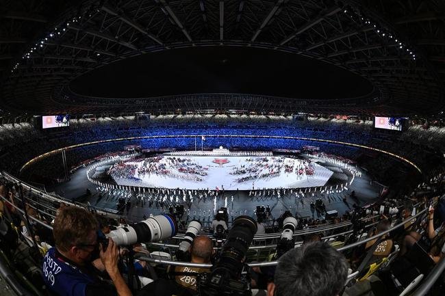 Fotos da Cerimnia de Abertura dos Jogos Paralmpicos de Tquio