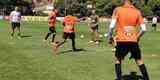 Jogadores do Atltico treinaram na manh deste domingo, em preparao para jogo contra La Equidad-COL