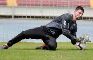 Veja imagens do treino do Atltico no Panam