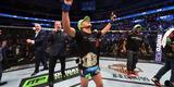 Fotos da vitria de Rafael dos Anjos, que valeu o cinturo dos leves do UFC