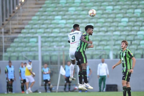 Amrica e Boa Esporte empataram em jogo movimentado no Independncia 