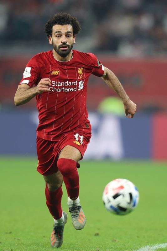 Fotos da reta final do tempo regulamentar, entre Liverpool e Flamengo, na deciso do Mundial