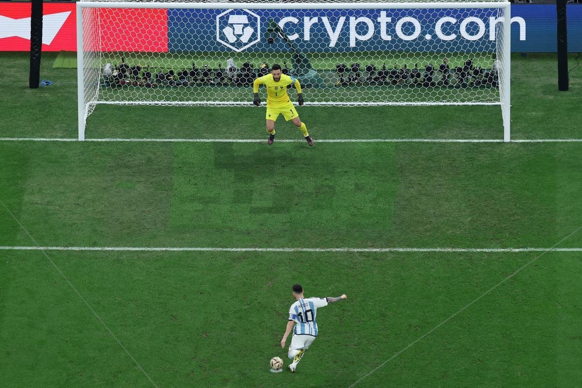 As melhores imagens da final da Copa do Mundo entre Argentina e Frana, no Estdio Icnico de Lusail, no Catar