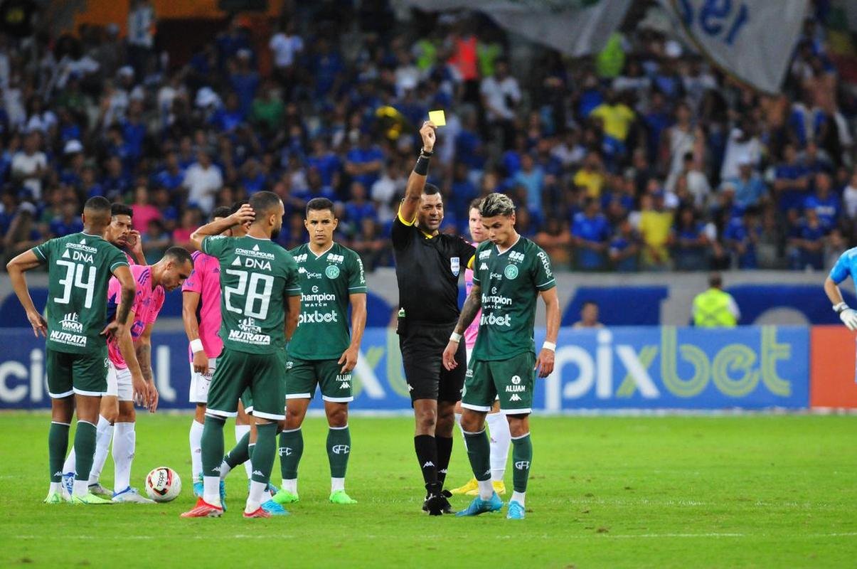 Fotos do jogo entre Cruzeiro e Guarani