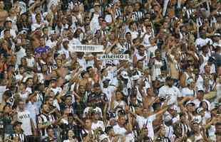 Torcida do Atltico compareceu em bom nmero ao Independncia para apoiar time diante do Danubio, pela Copa Libertadores