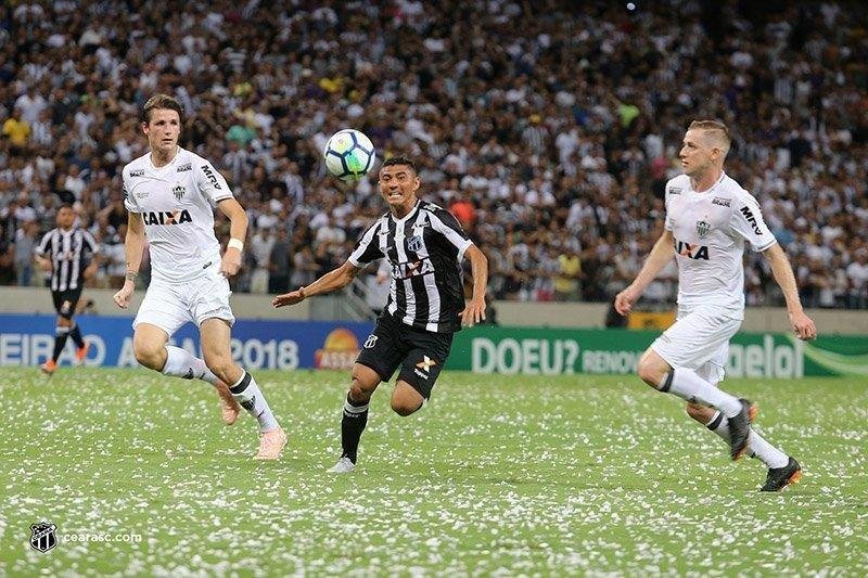No Castelo, o Atltico perdeu por 2 a 1 para o Cear, em jogo da 31 rodada do Brasileiro