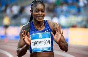 A jamaicana Elaine Thompson é dona de três medalhas olímpicas no atletismo, sendo duas de ouro. 