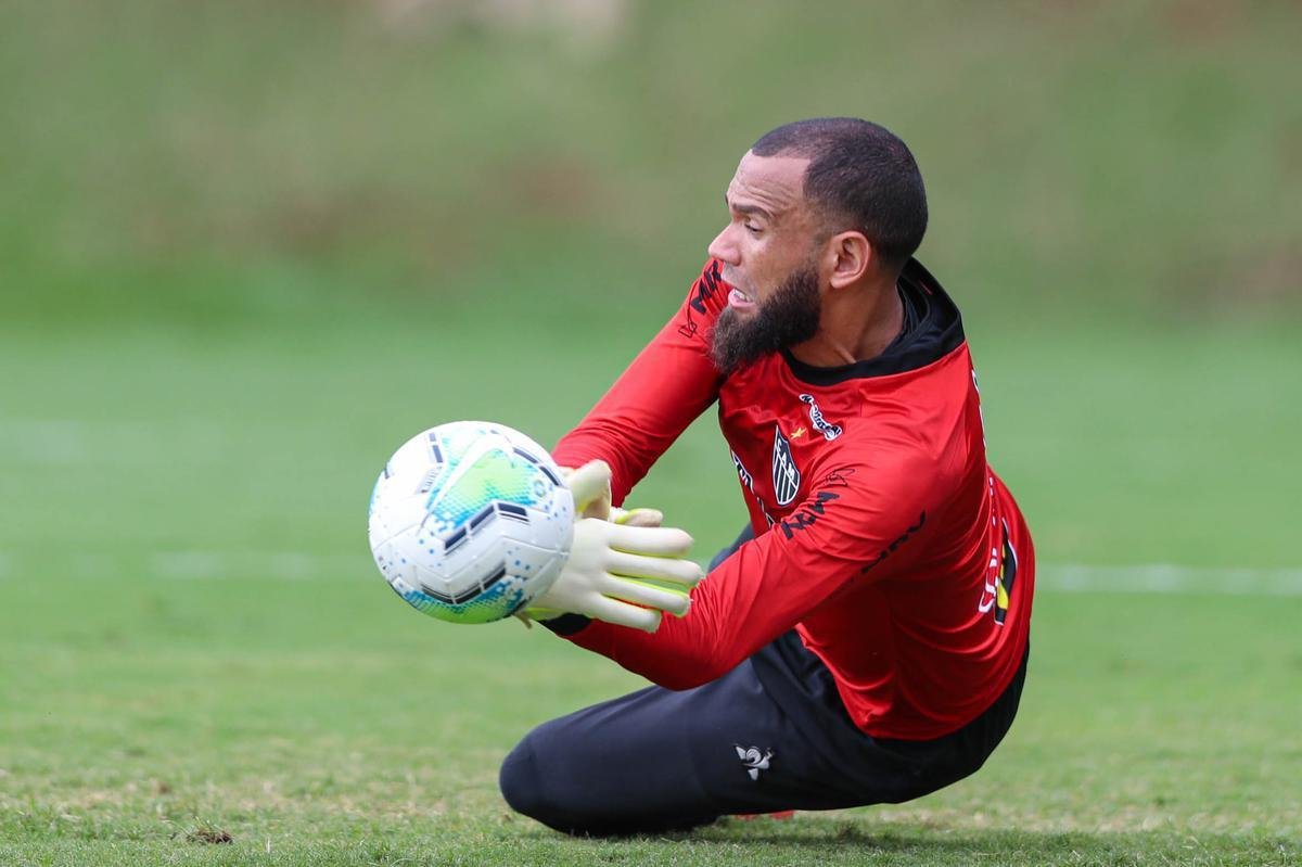 Fotos do último treino do Atlético antes do jogo contra o Bahia