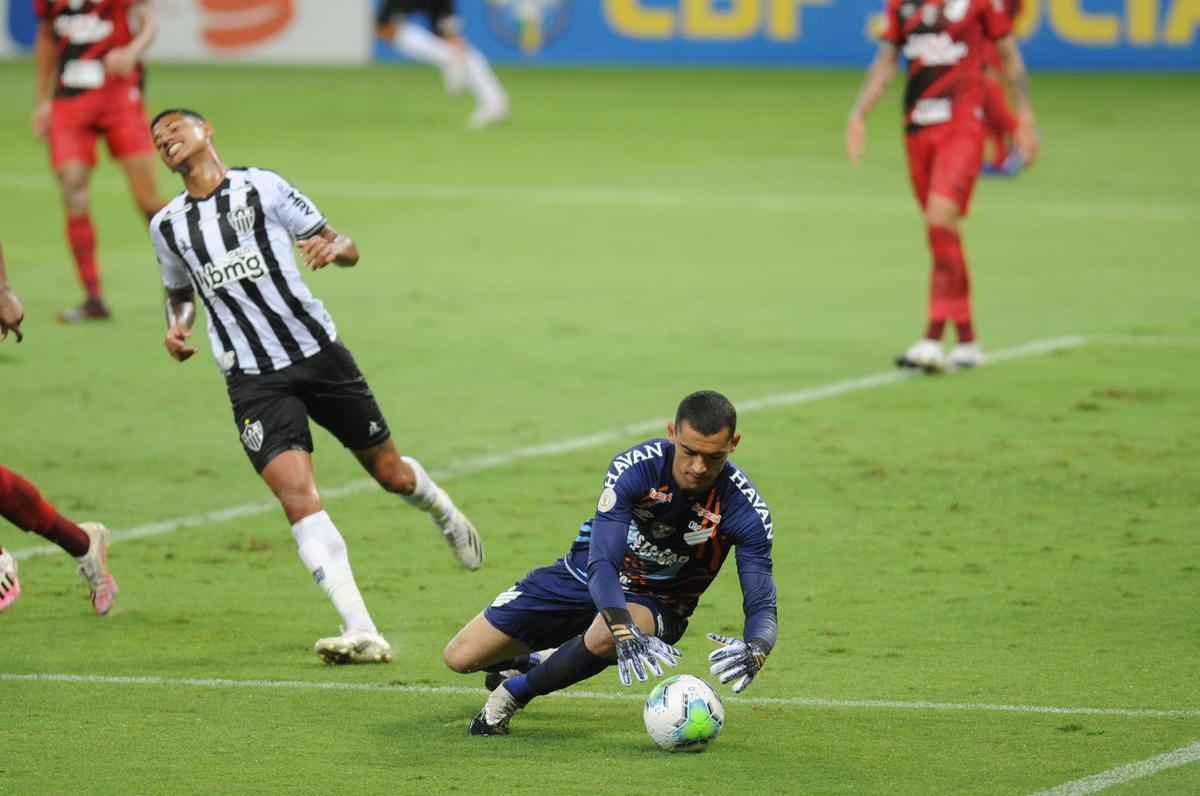 Foto do jogo entre Atltico e Athletico-PR, no Mineiro, em Belo Horizonte, remarcado e vlido pela sexta rodada do Campeonato Brasileiro (18/11/2020)
