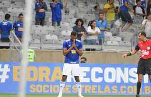 Atacante Thiago, promovido do time jnior, marcou o primeiro gol celeste em 2020