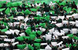 Polnia x Arbia Saudita: fotos da torcida no jogo da Copa do Mundo