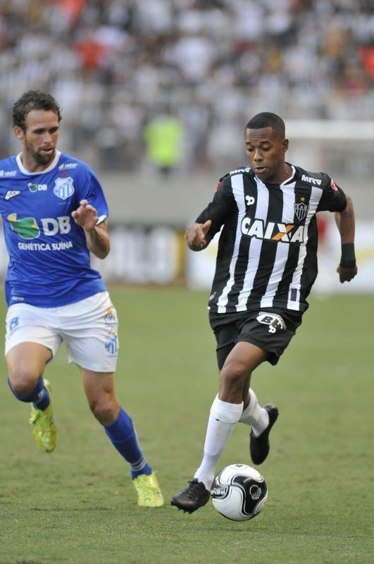 Semifinal do Campeonato Mineiro de 2016 - No jogo de volta com a URT, no Independncia, vitria do Galo por 2 a 0, gols de Lucas Pratto e Rafael Carioca. 