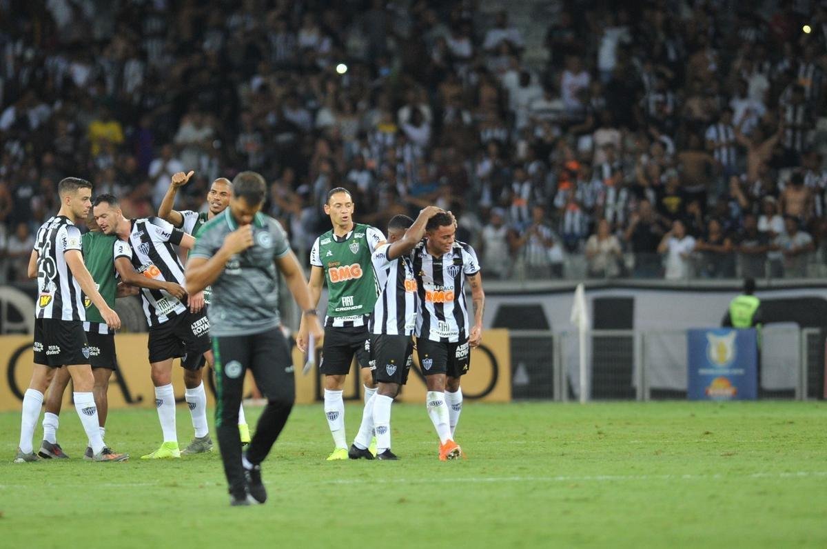 Bruninho marcou o segundo gol do Galo e decretou vitria sobre o Gois no Mineiro