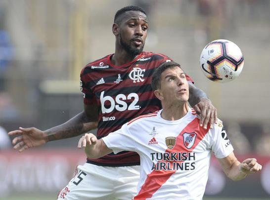Fotos do jogo entre Flamengo e River Plate