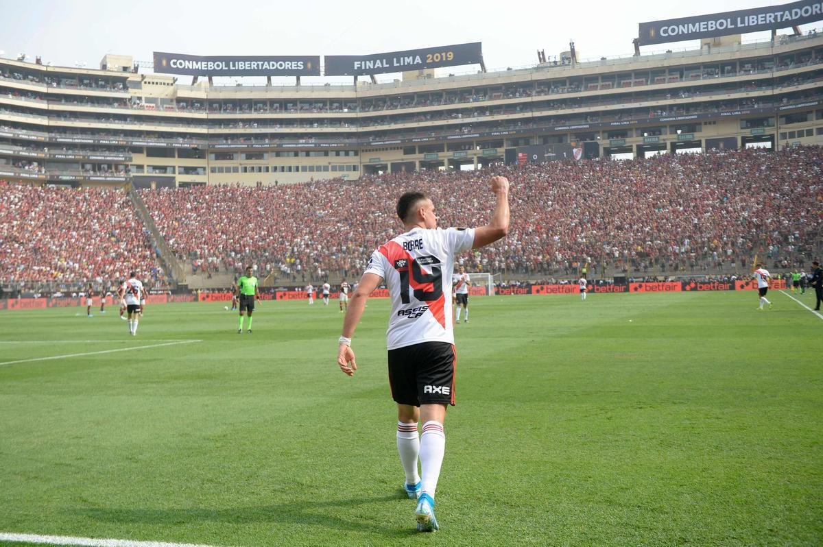 Fotos do jogo entre Flamengo e River Plate