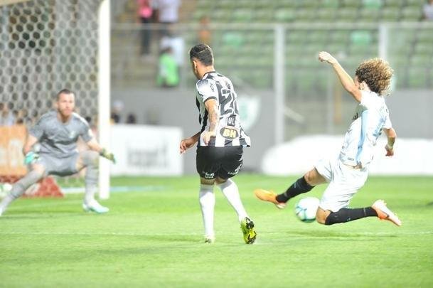 Fotos do jogo entre Atltico e Grmio