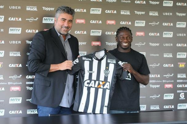 Meia-atacante estava no Junior Barranquilla e assinou contrato com o Atltico at junho de 2023