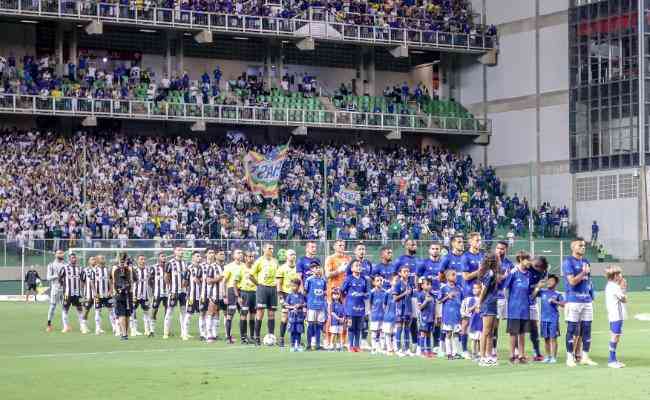 O ltimo clssico entre Cruzeiro e Atltico-MG ocorreu no Independncia