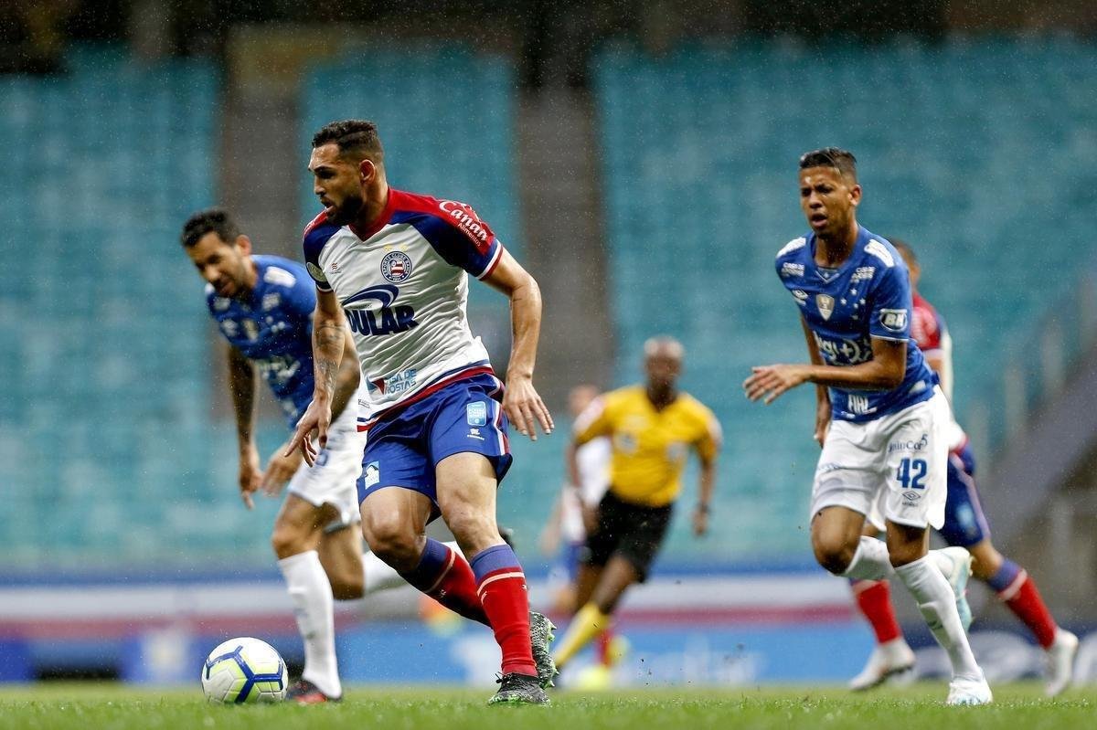 Confira imagens da partida, disputada na Arena Fonte Nova