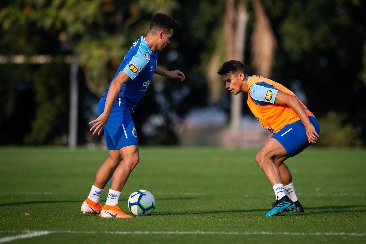 Fotos do treino do Cruzeiro desta quarta-feira, 21 de agosto, na Toca da Raposa II