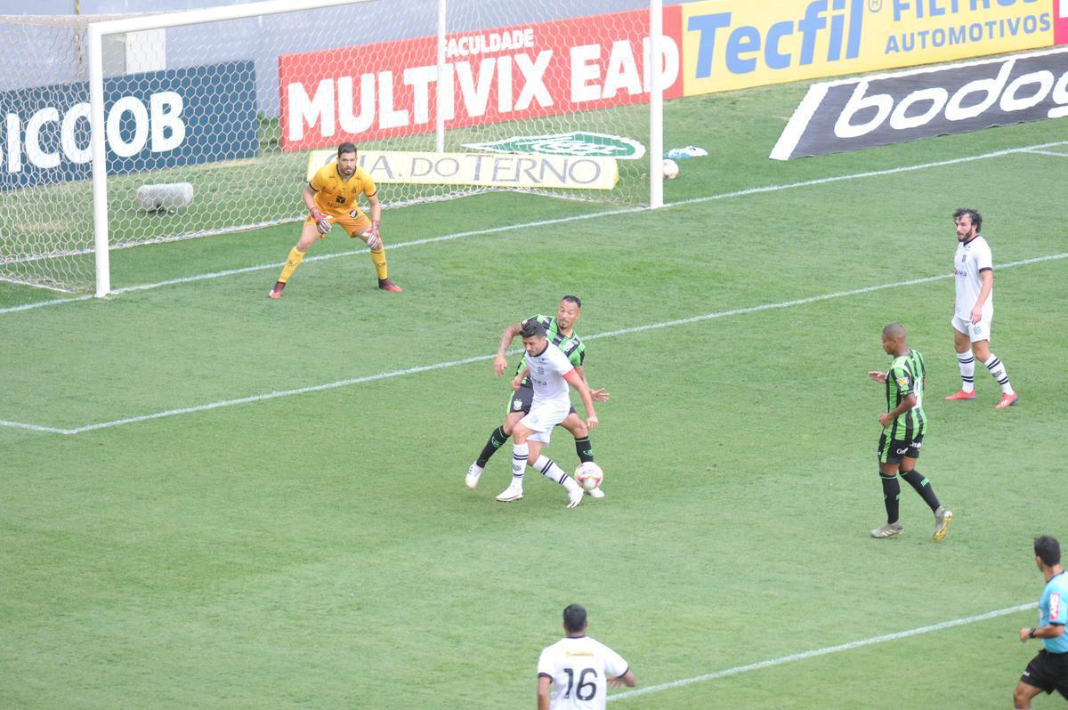 Fotos do jogo entre Amrica e Figueirense, pela Srie B