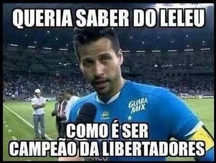Eliminao do Cruzeiro na Libertadores foi zoada por torcedores de rivais