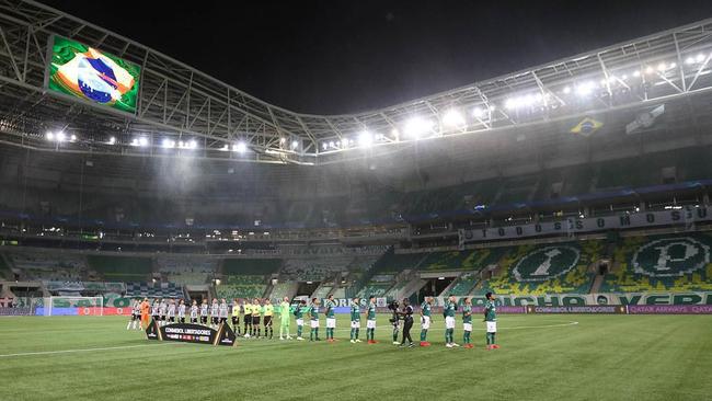 Allianz Parque - dois jogos e dois empates
