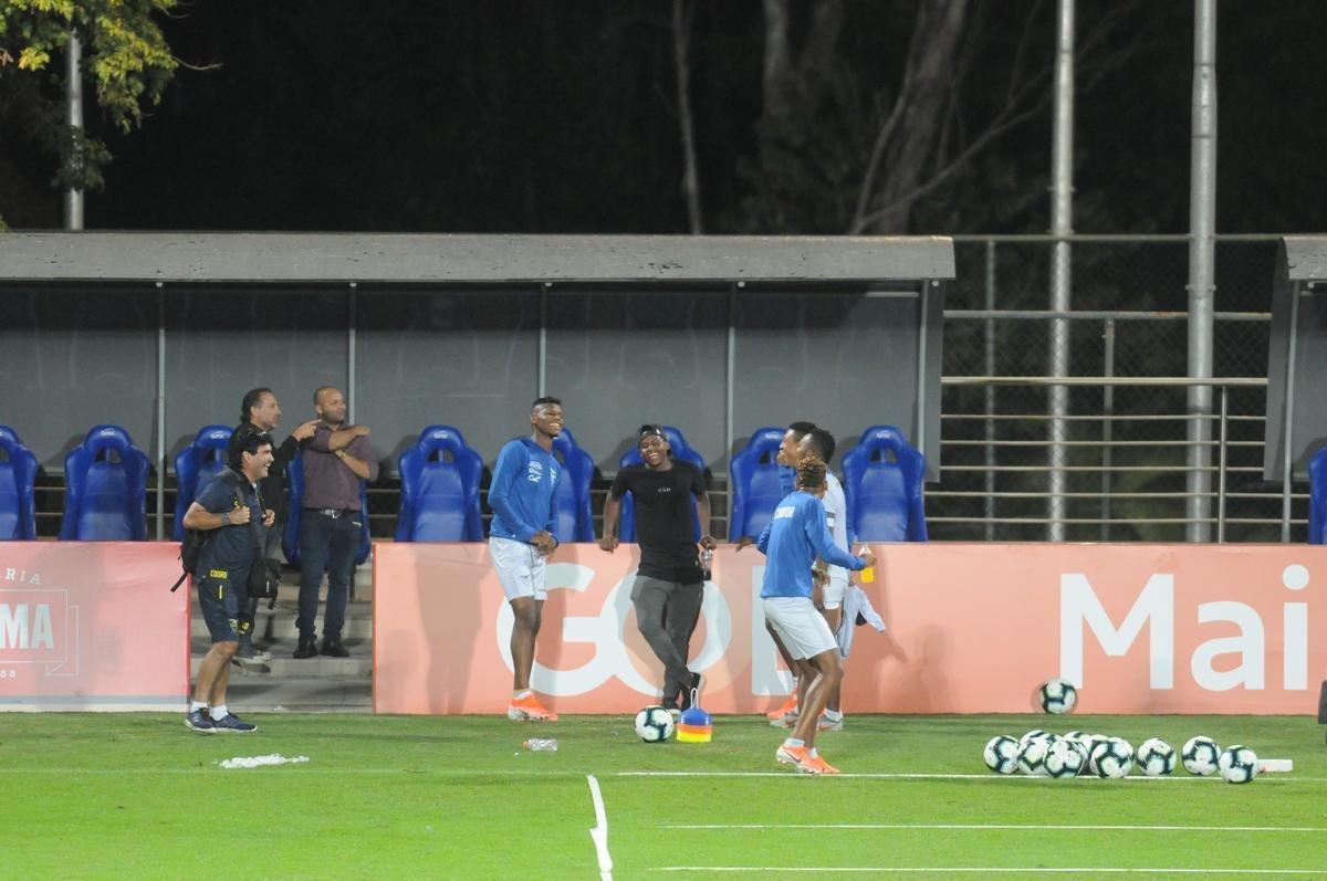 Seleo Equatoriana treinou pela primeira vez em BH, no Sesc Venda Nova