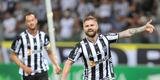 Sasha marcou o primeiro gol do Atl�tico sobre a Caldense, no Mineir�o, na partida de volta da semifinal do Mineiro