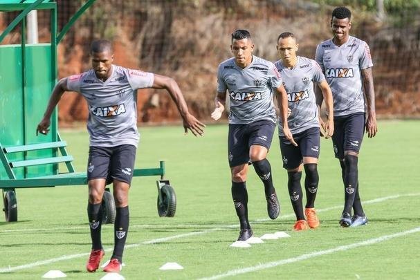 Em Santa Catarina, elenco reserva do Galo fez último treino antes de duelo contra a Chape