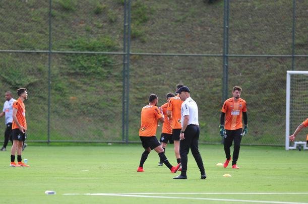 Fotos do primeiro treino do Atltico em 2020. Foi a primeira atividade comandada pelo venezuelano Rafael Dudamel