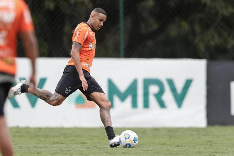 Fotos do treino do Atlético neste domingo, 14/11/2021