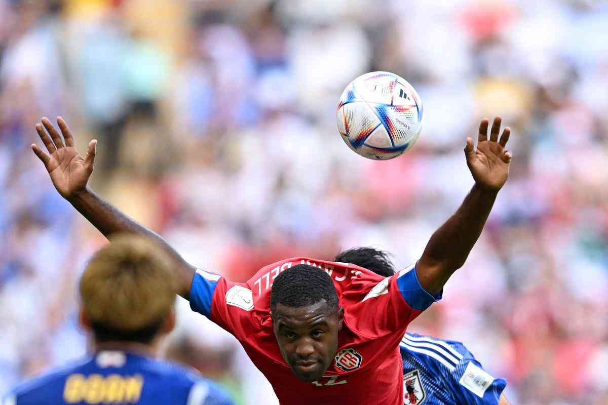 Japo e Costa Rica se enfrentaram no Ahmad Bin Ali Stadium, em Al-Rayyan